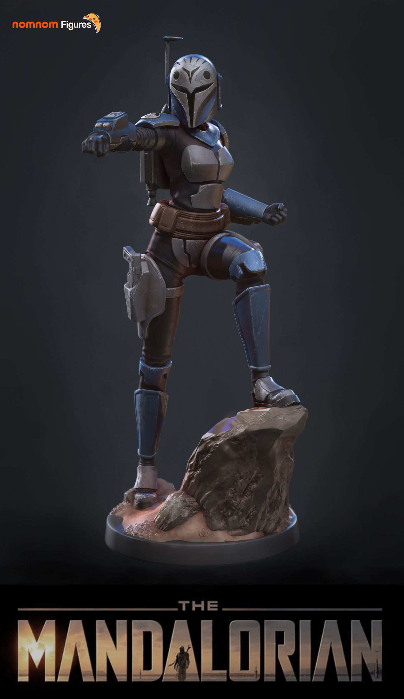 Bo Katan Kryze - Star Wars 3D print model_1