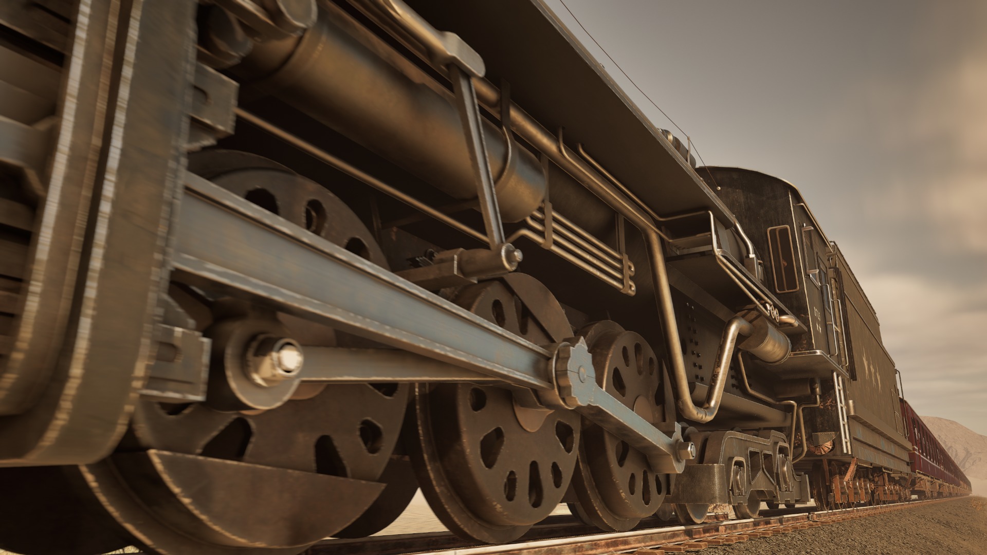Train Asset Pack 3D model_4