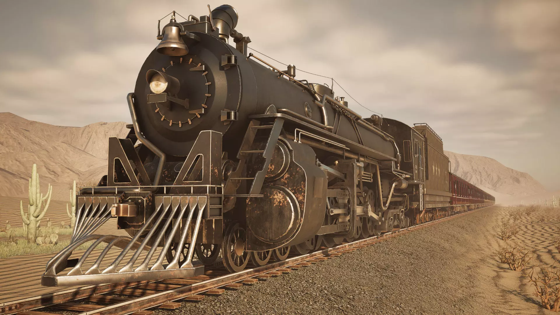 Train Asset Pack 3D model_0