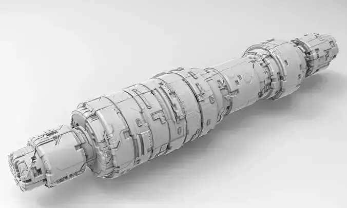 space equipment node 00240 3D model