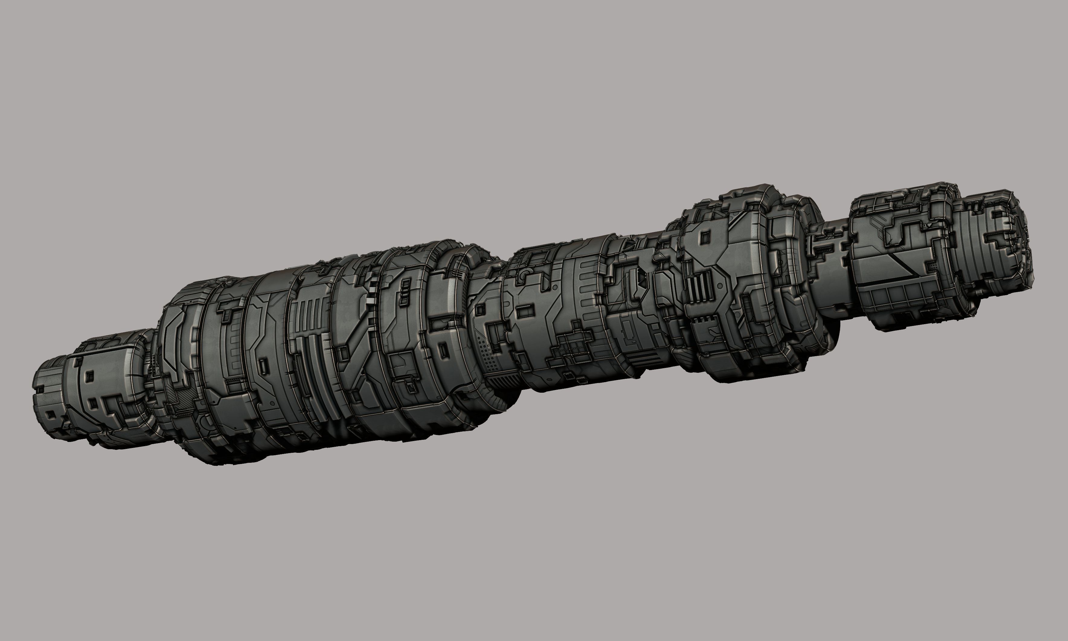 space equipment node 00240 3D model_5