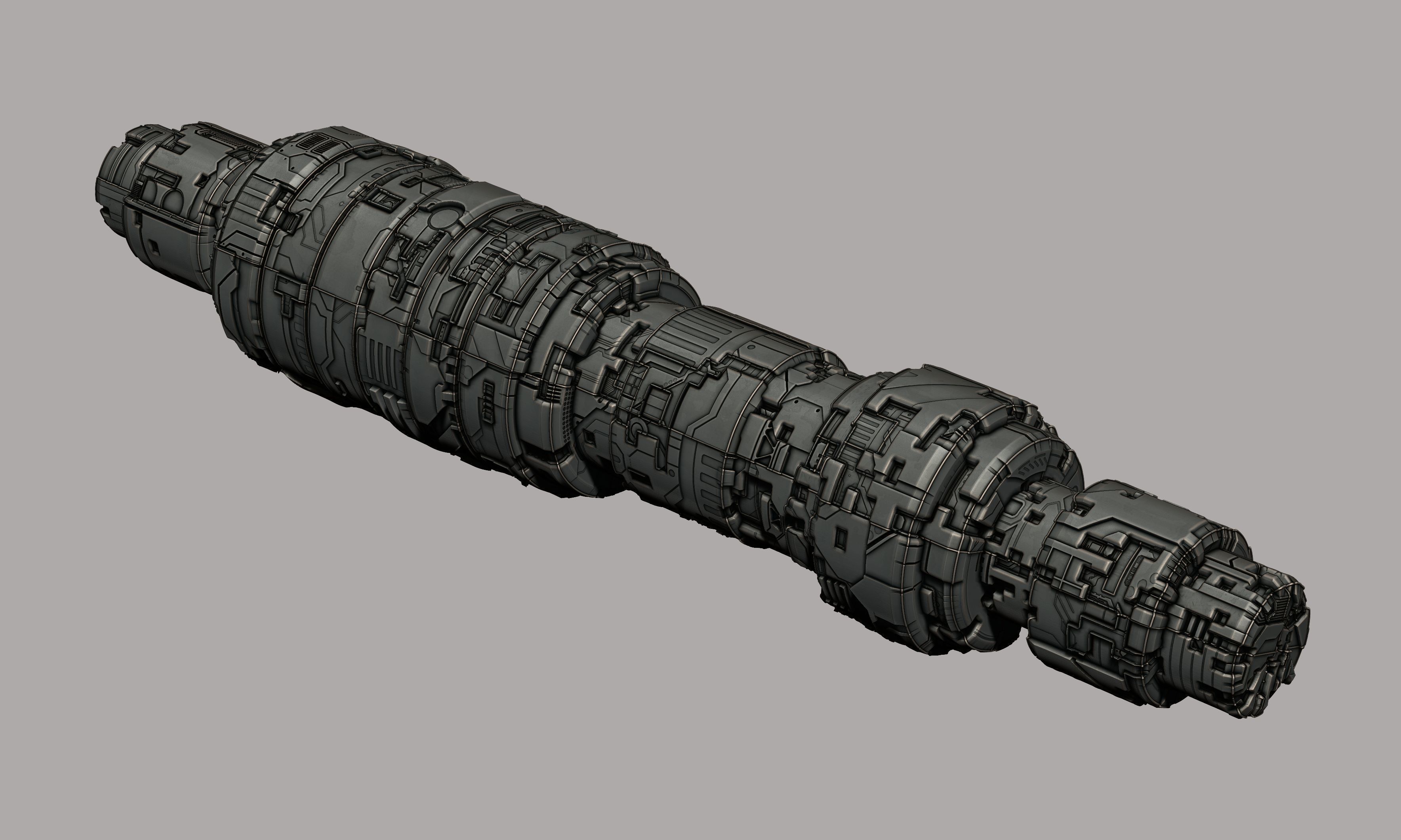 space equipment node 00240 3D model_2