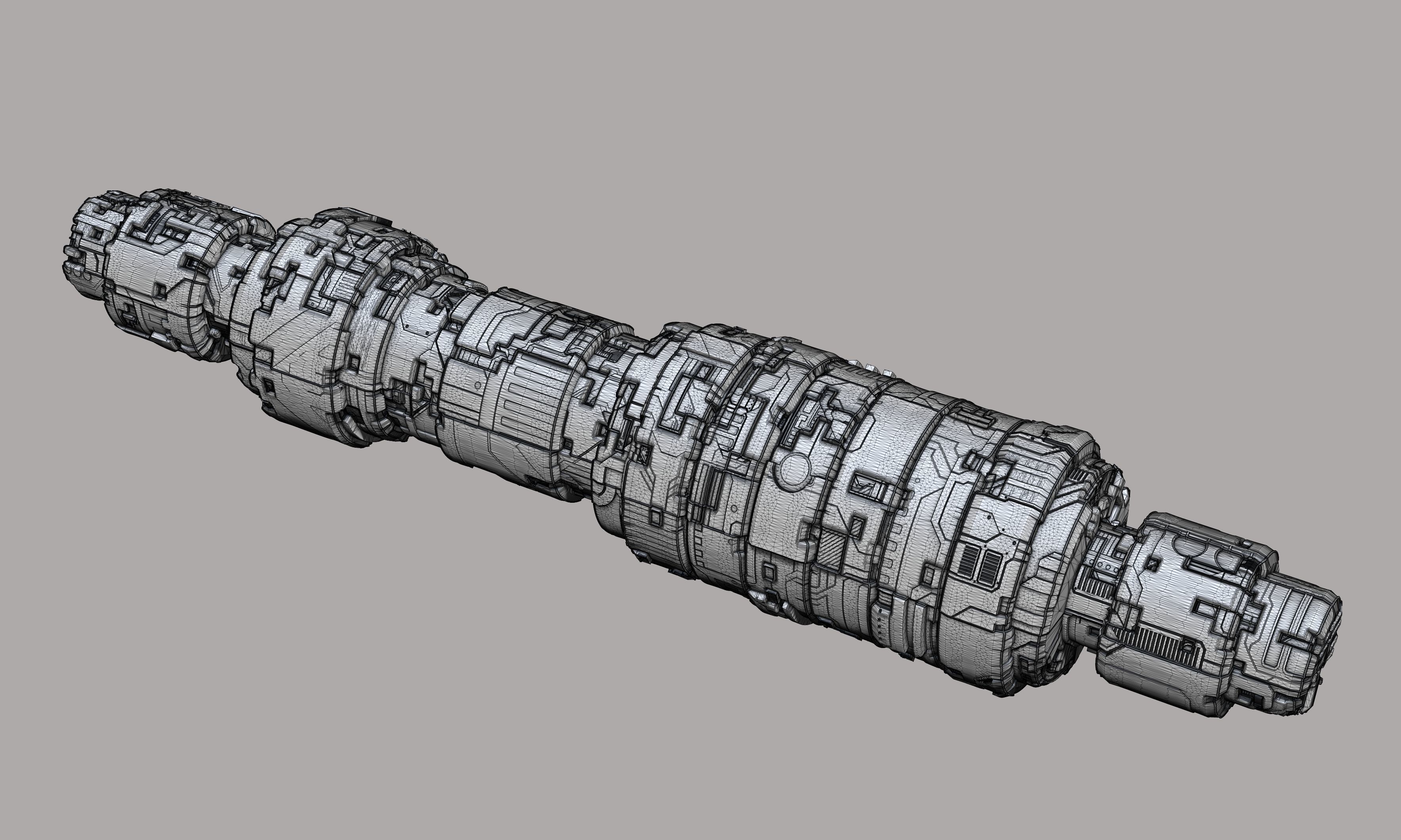 space equipment node 00240 3D model_9