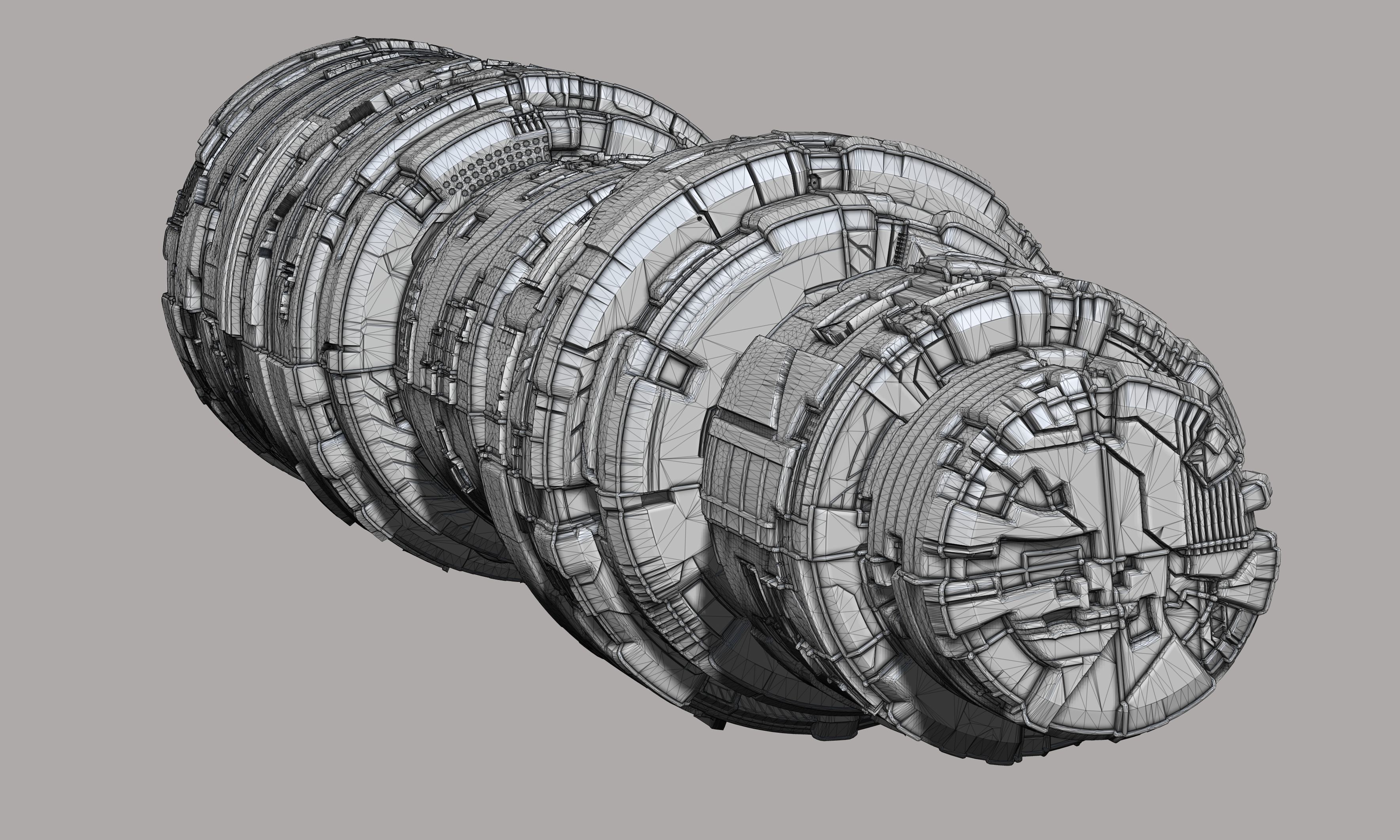 space equipment node 00240 3D model_15