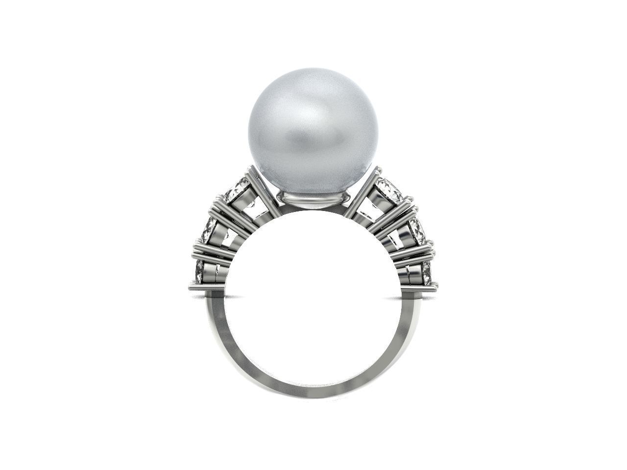 ring with pearl and diamonds 1443 3D print model_21