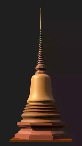 Stupa 24ZZ07 3D model