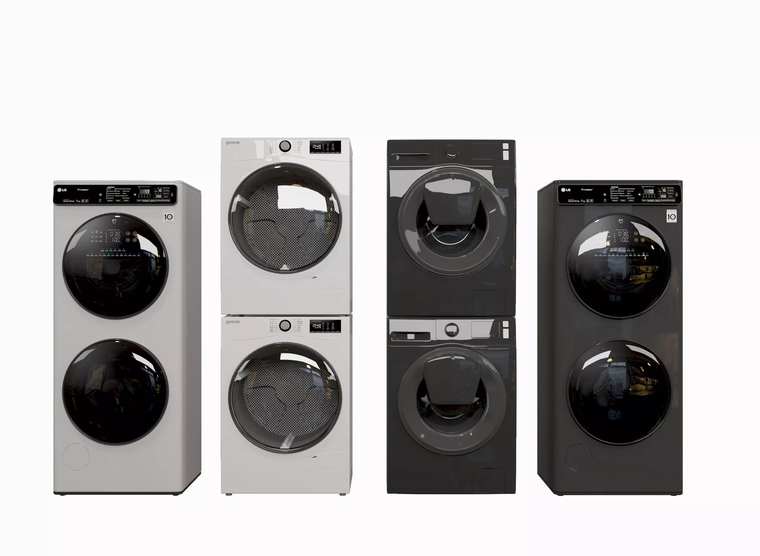 washing machine 3D model_0