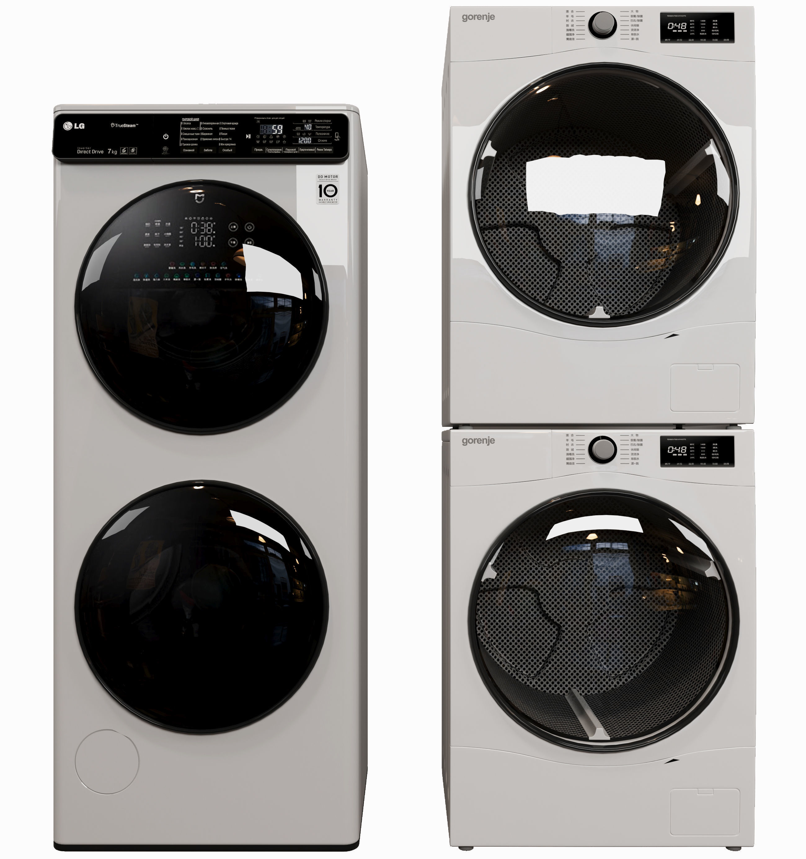 washing machine 3D model_2