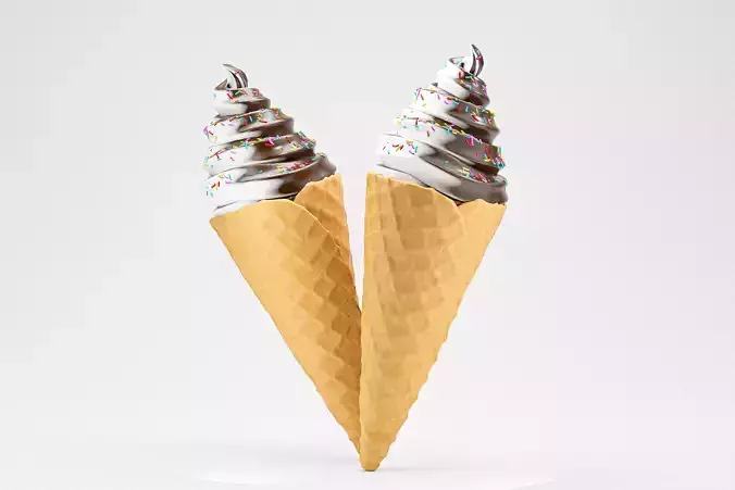 Ice Cream Cone 04