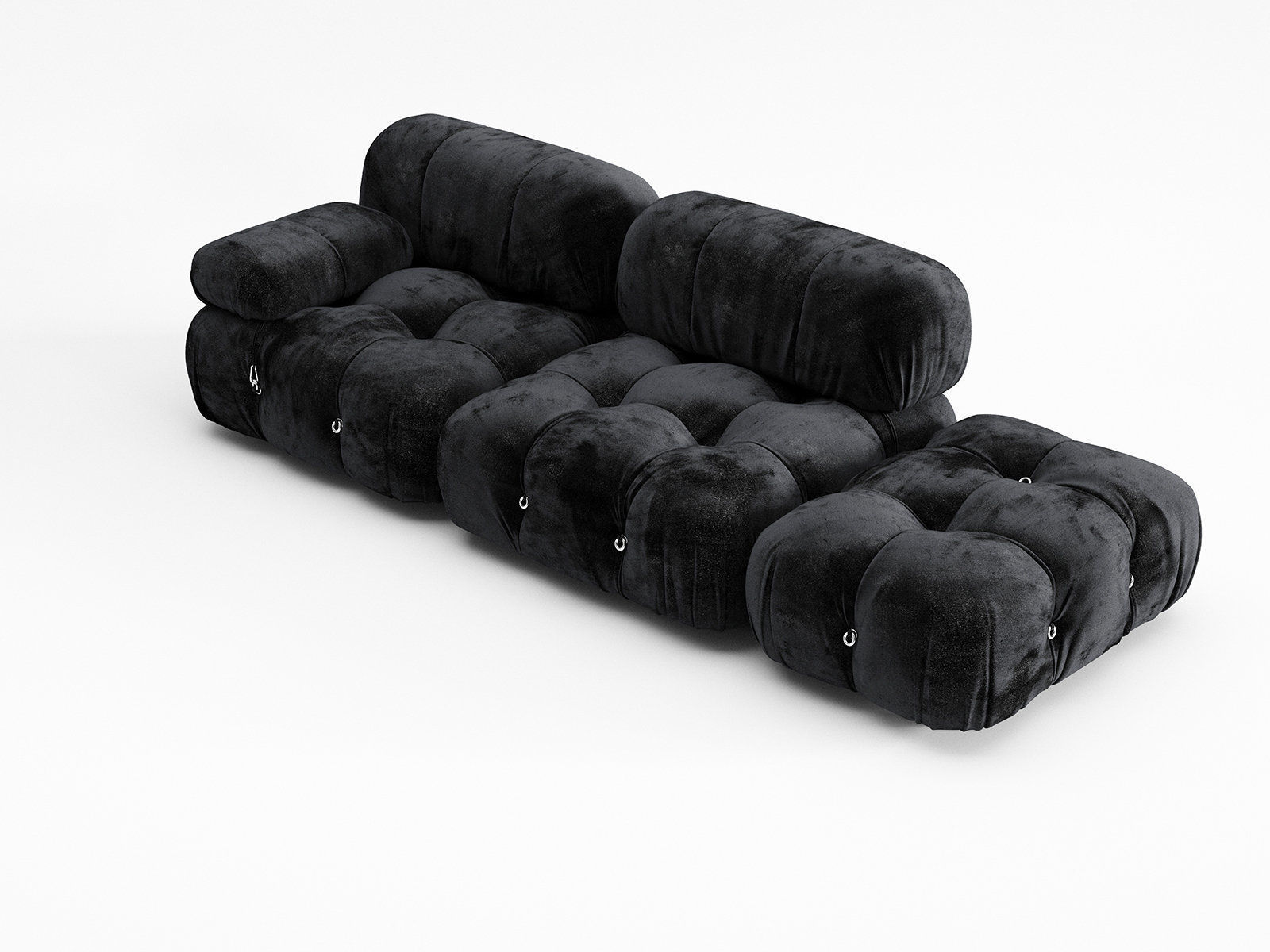 Camaleonda Sofa Composition 2 3D model_2