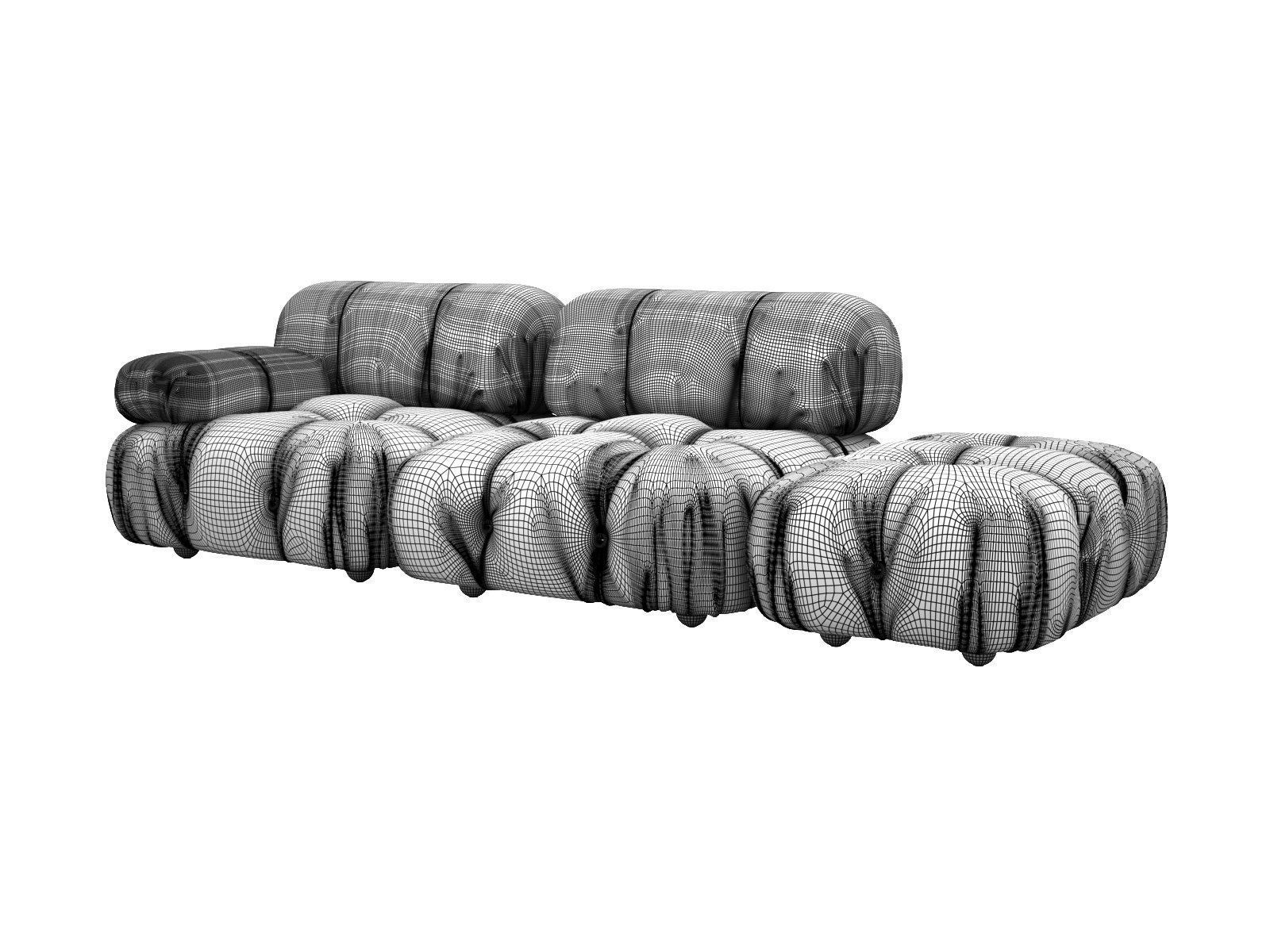 Camaleonda Sofa Composition 2 3D model_5