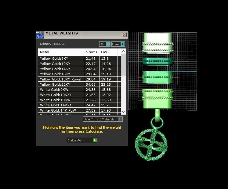 rubber bracelet with fish 1446 3D print model_4