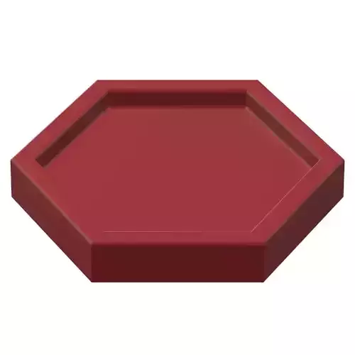 Base mini hexagonal