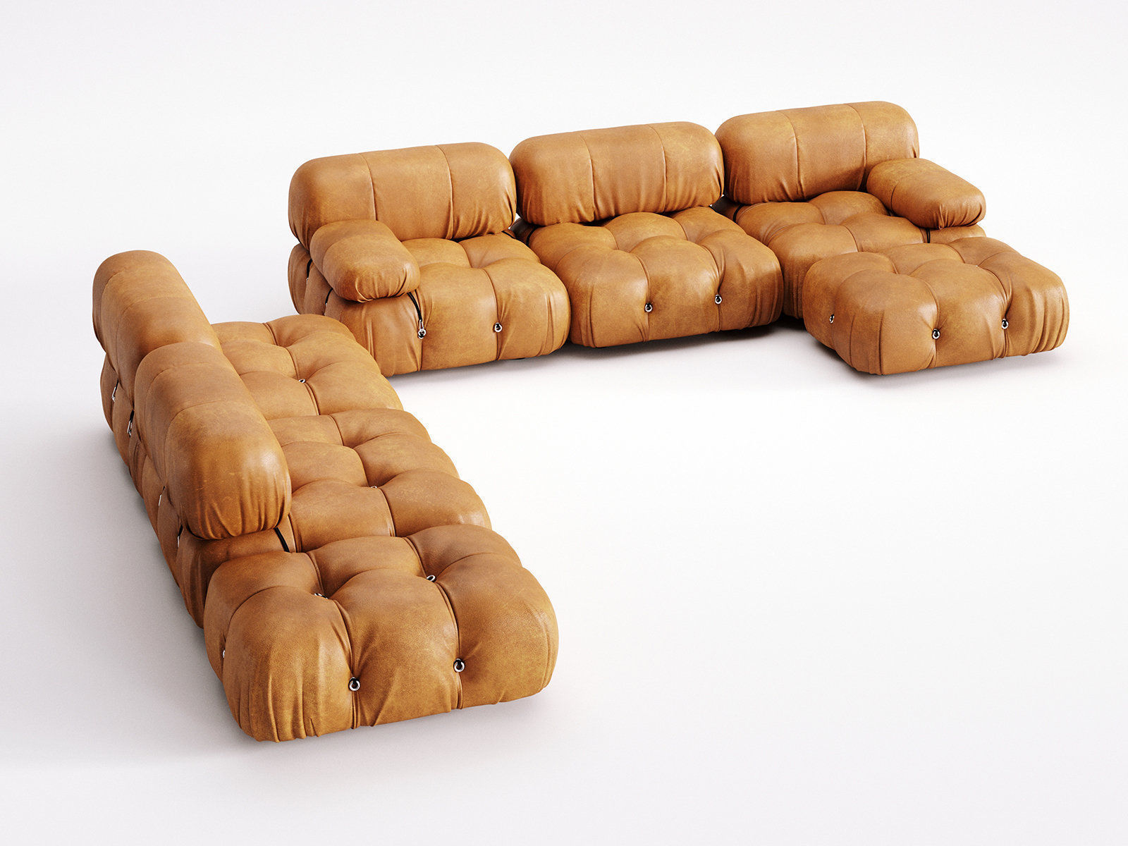 Camaleonda Sofa Composition 3 3D model_3