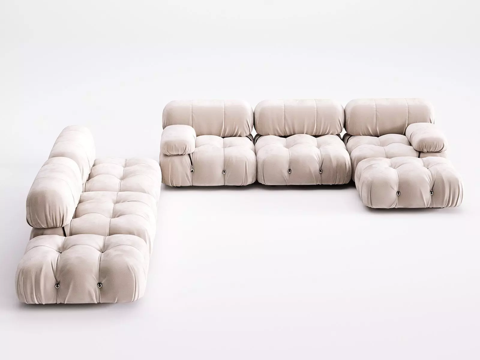 Camaleonda Sofa Composition 3 3D model_0