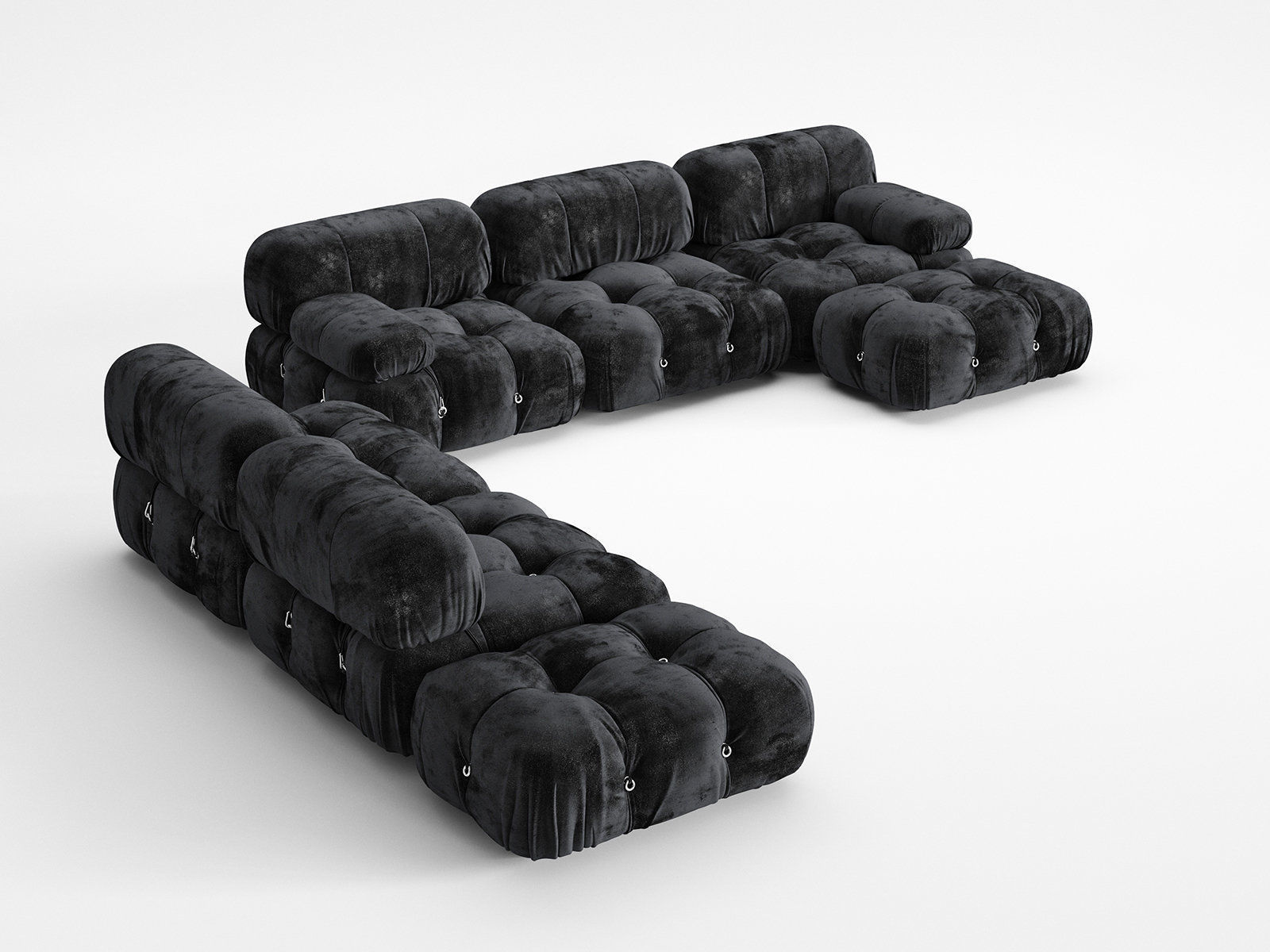 Camaleonda Sofa Composition 3 3D model_4