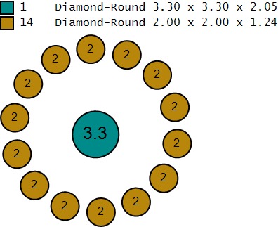 SNOW FLAKE DESIGN PENDANT 3D PRINTABLE MODEL 3D print model_4