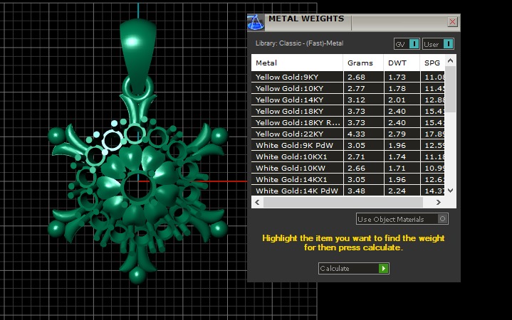 SNOW FLAKE DESIGN PENDANT 3D PRINTABLE MODEL 3D print model_6