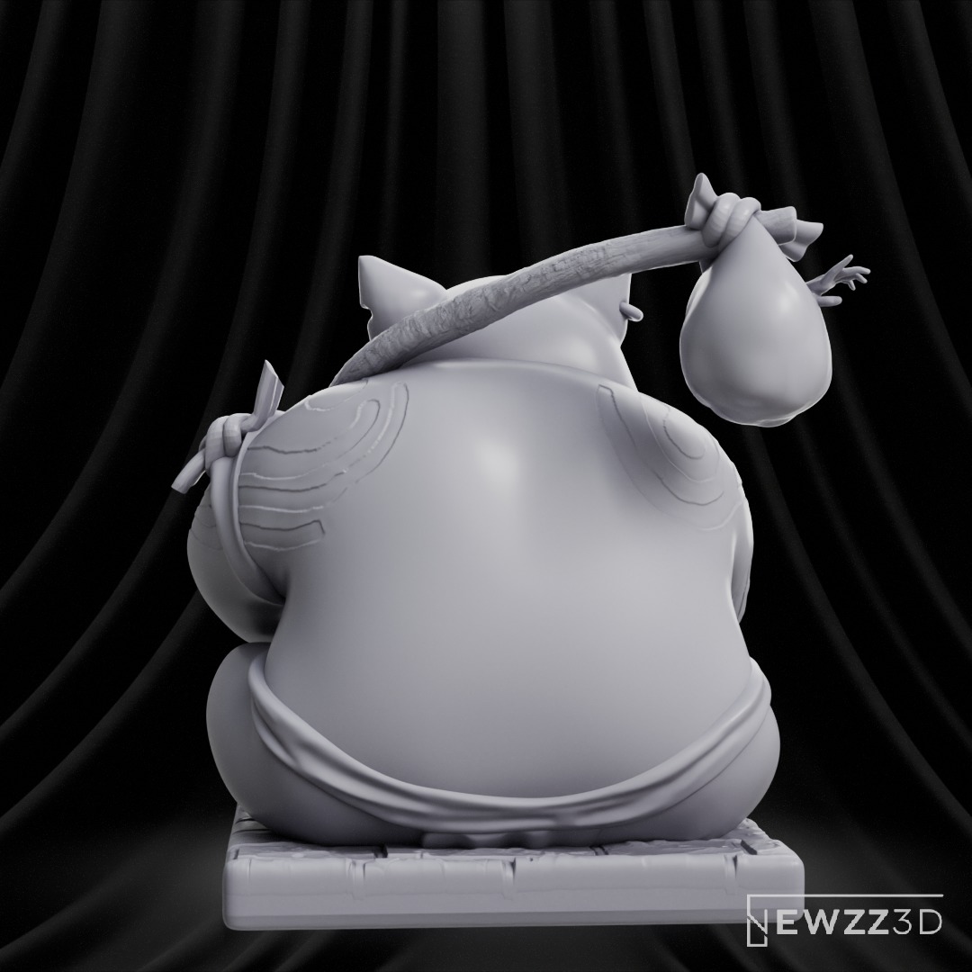 Pokemon Snorlax Yakuza 3D print model_9