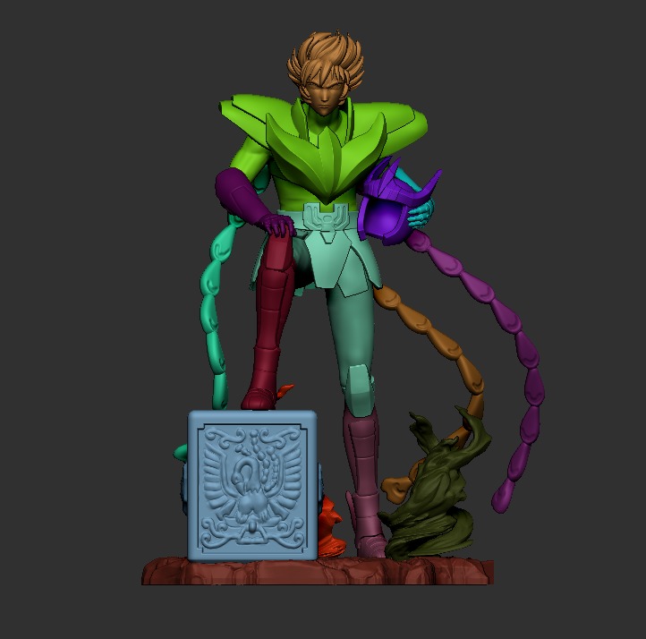 Ikki Phoenix Saint Seiya 3D print model_12