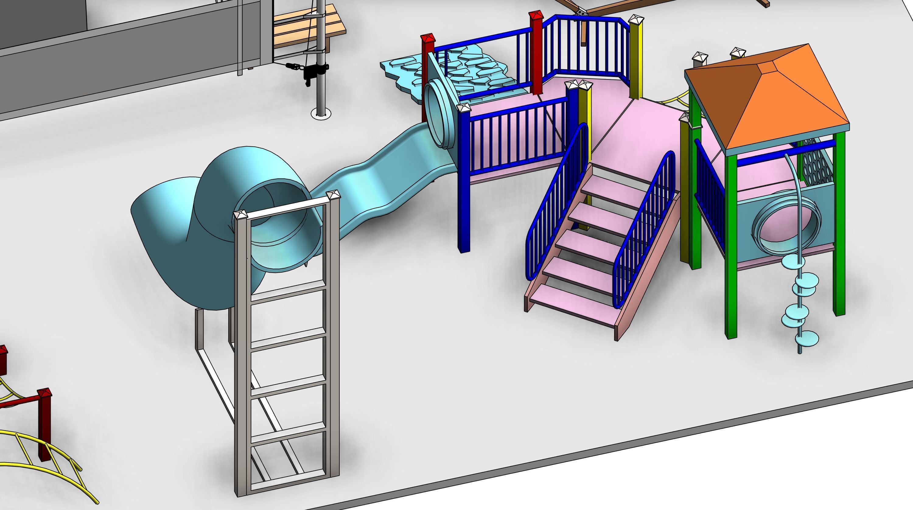 Park Revit Family Parameter 3D model_28
