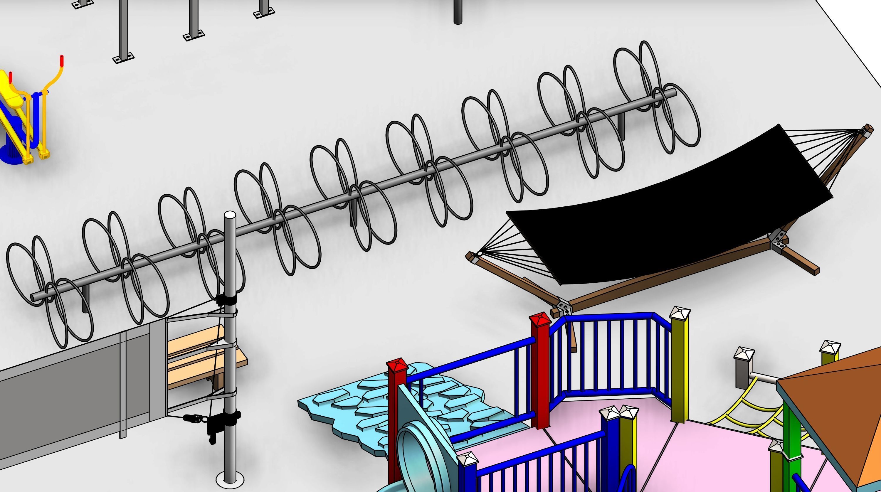 Park Revit Family Parameter 3D model_26