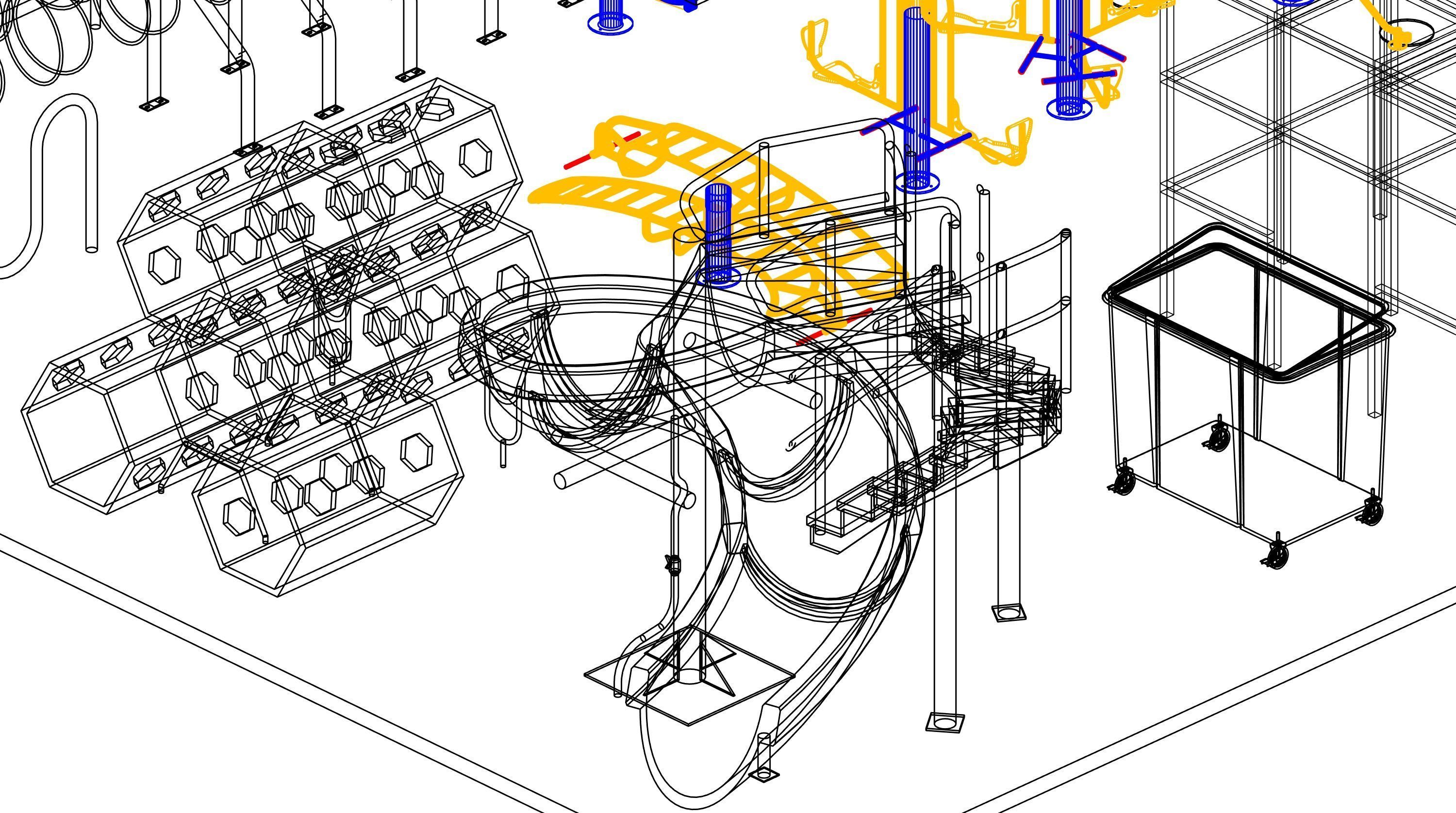 Park Revit Family Parameter 3D model_33