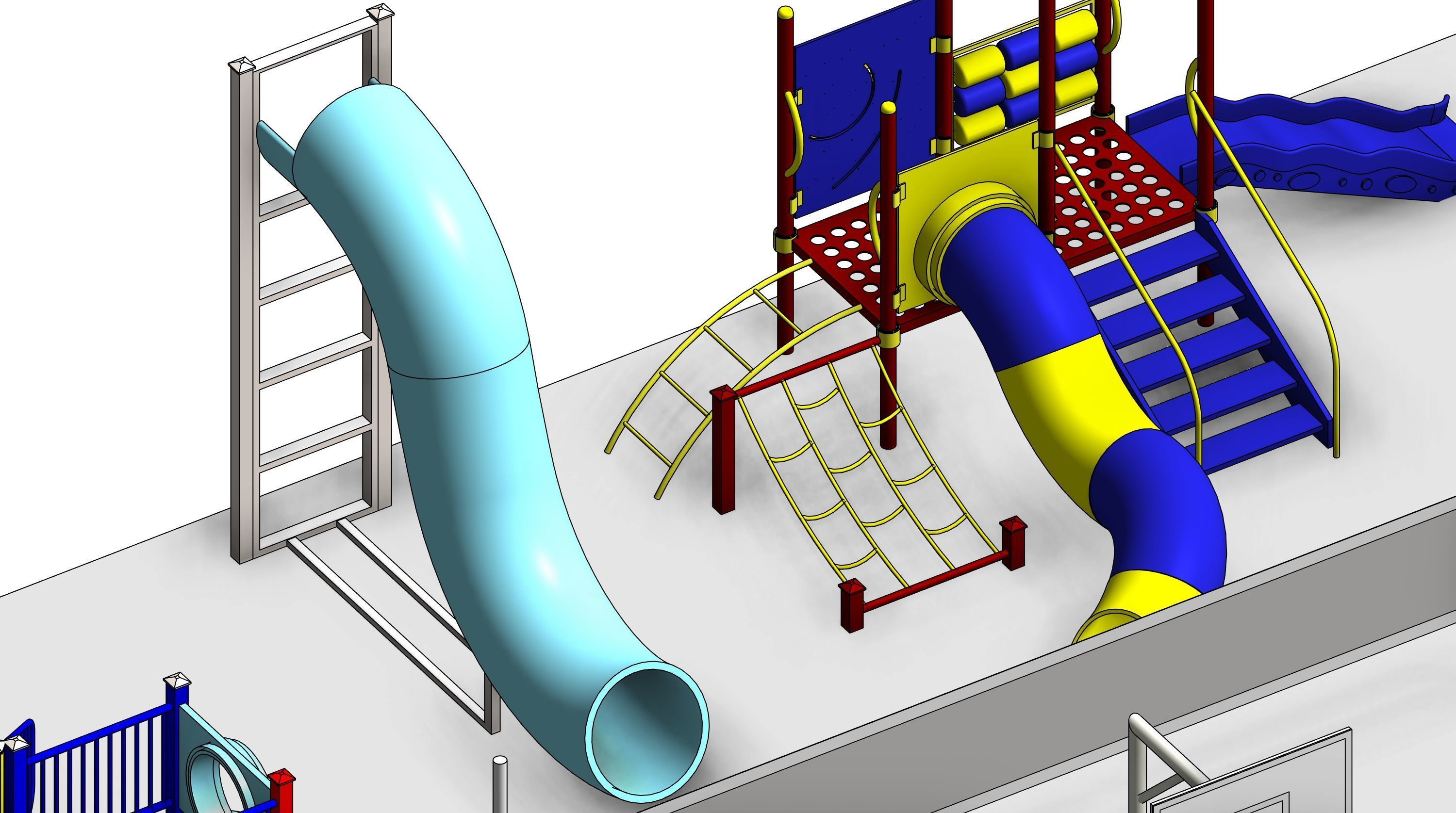 Park Revit Family Parameter 3D model_16