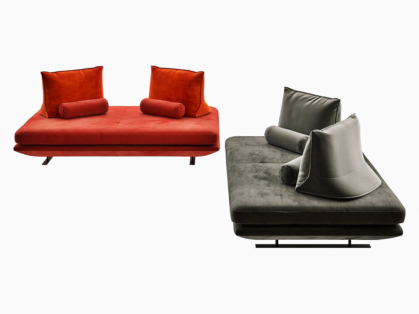 Prado Sofa M 120 3D model_3