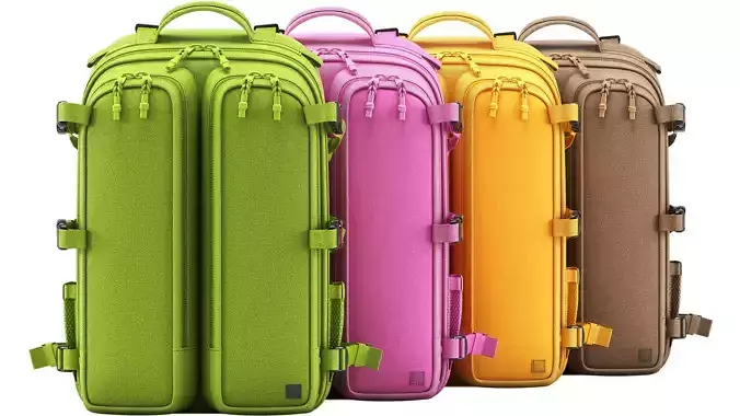 Backpack Low-poly 3D model