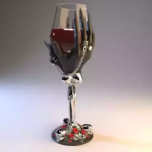 gothic wine glass holder