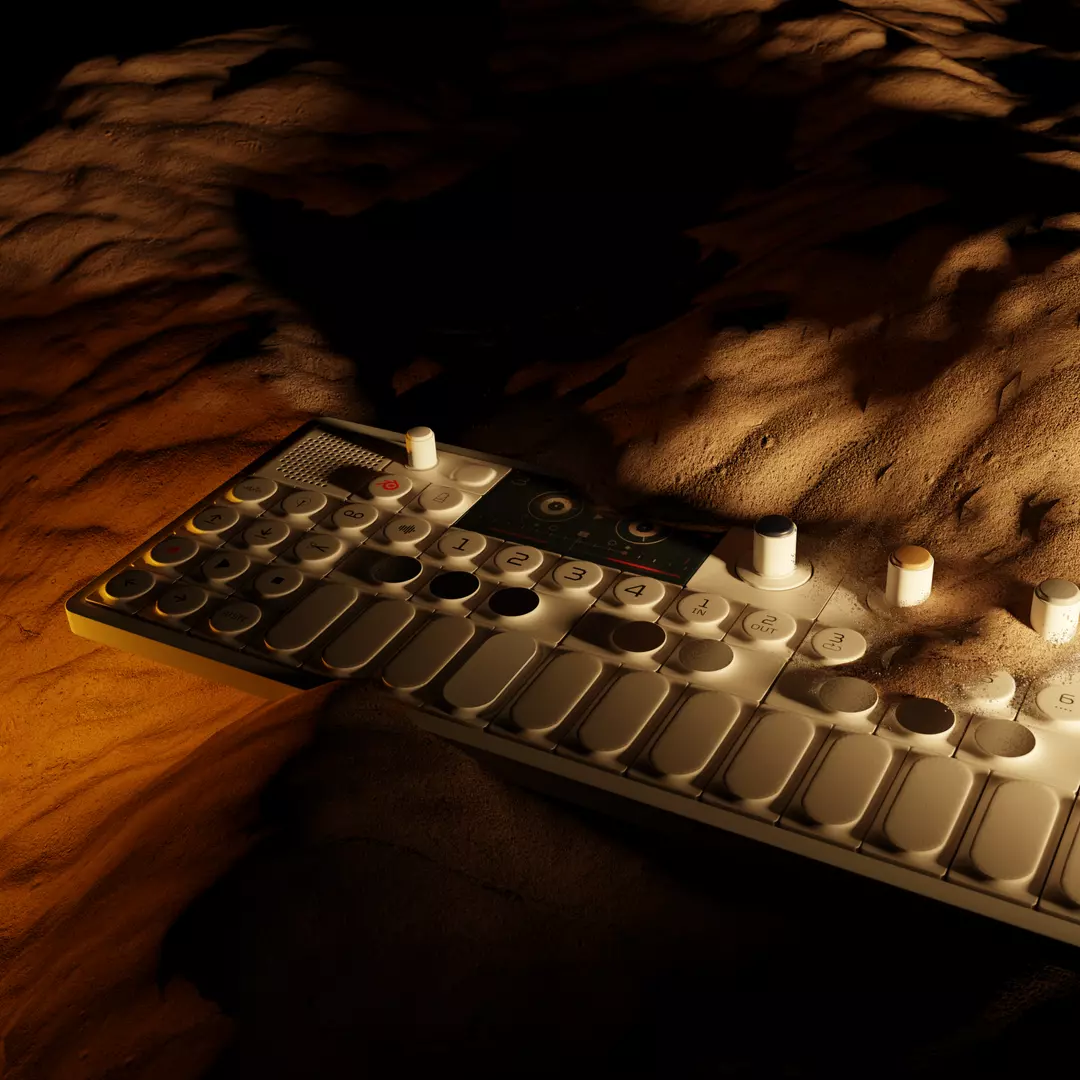 3D Synth Model Scene 3D model