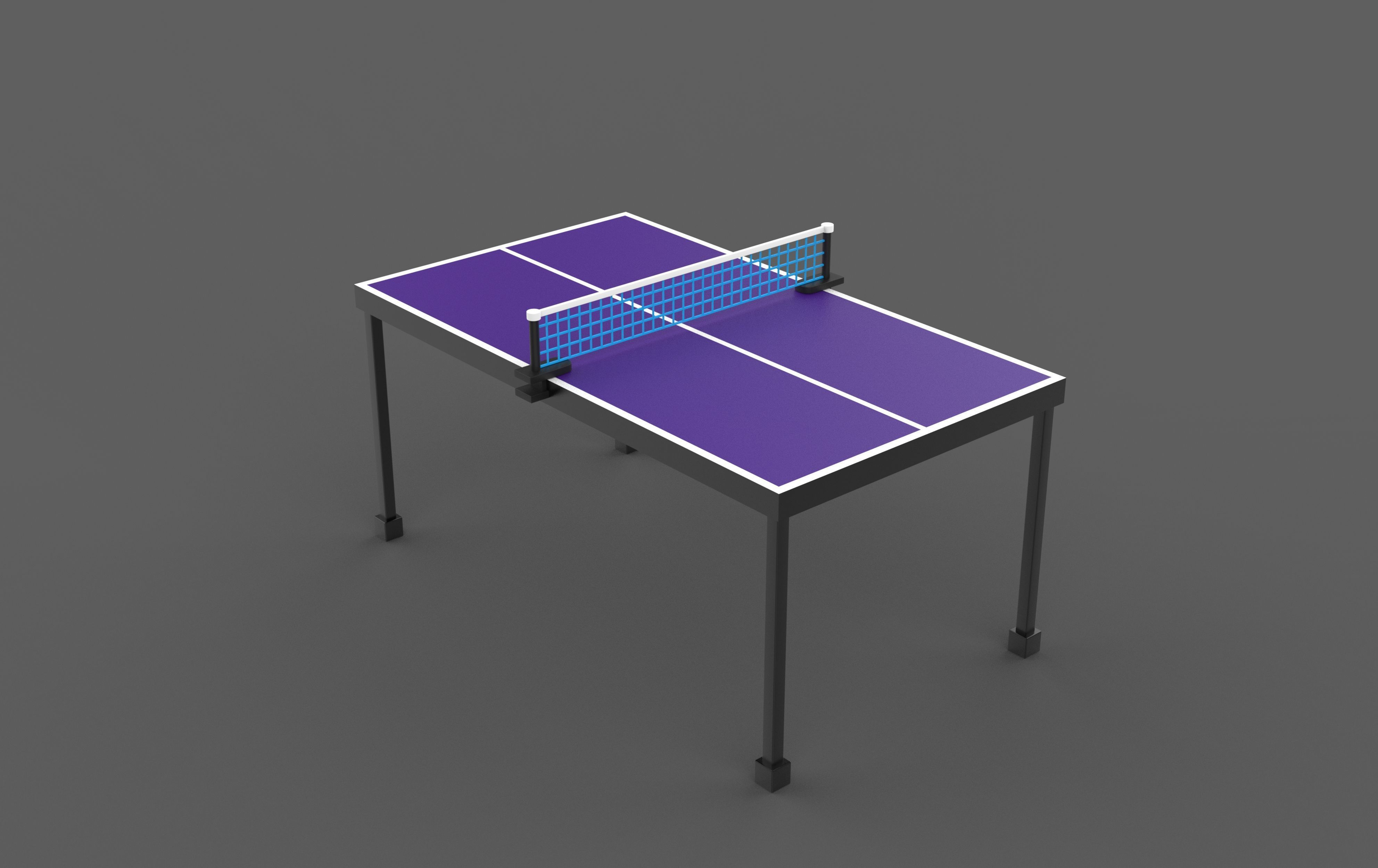 table tennis t 3D model_6