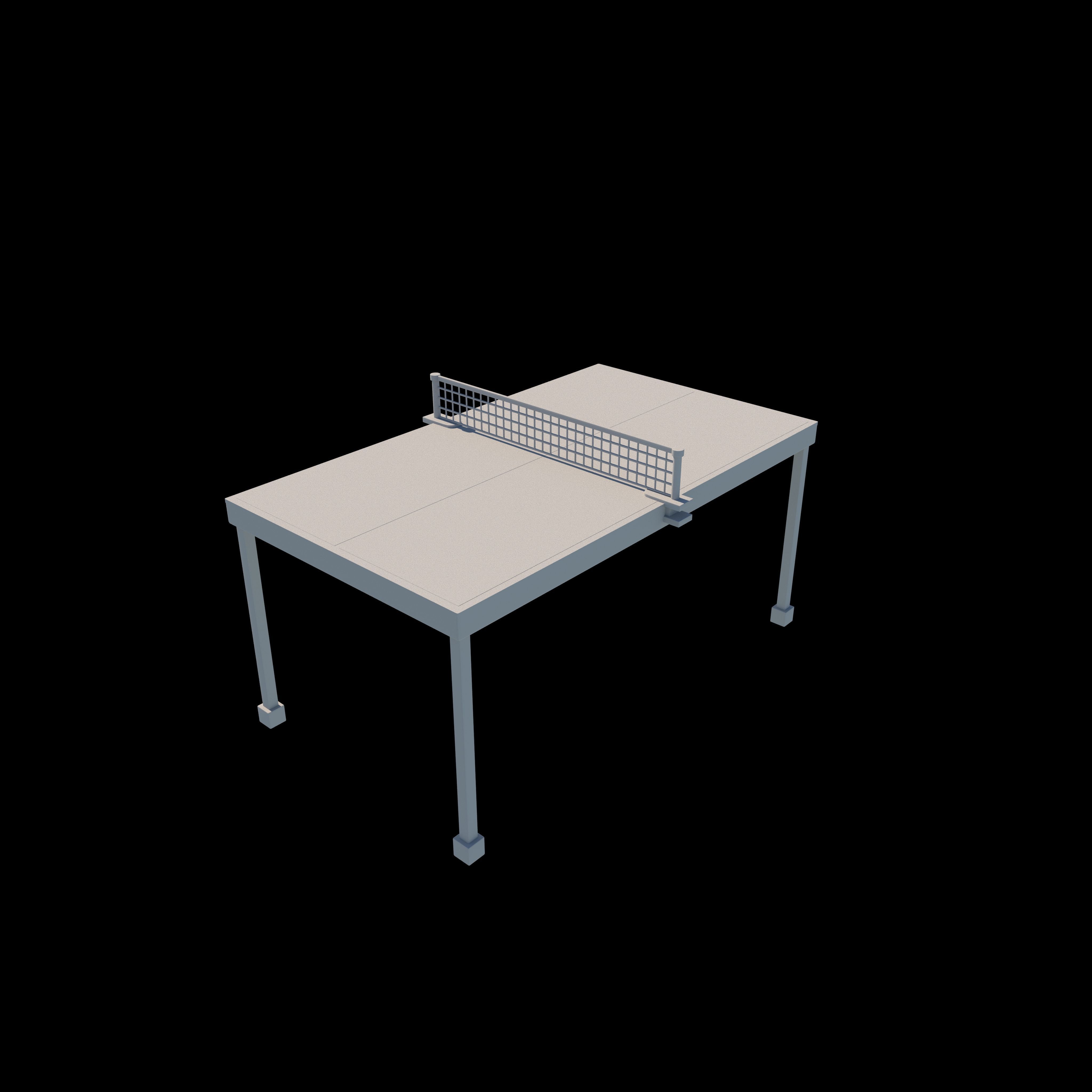 table tennis t 3D model_8