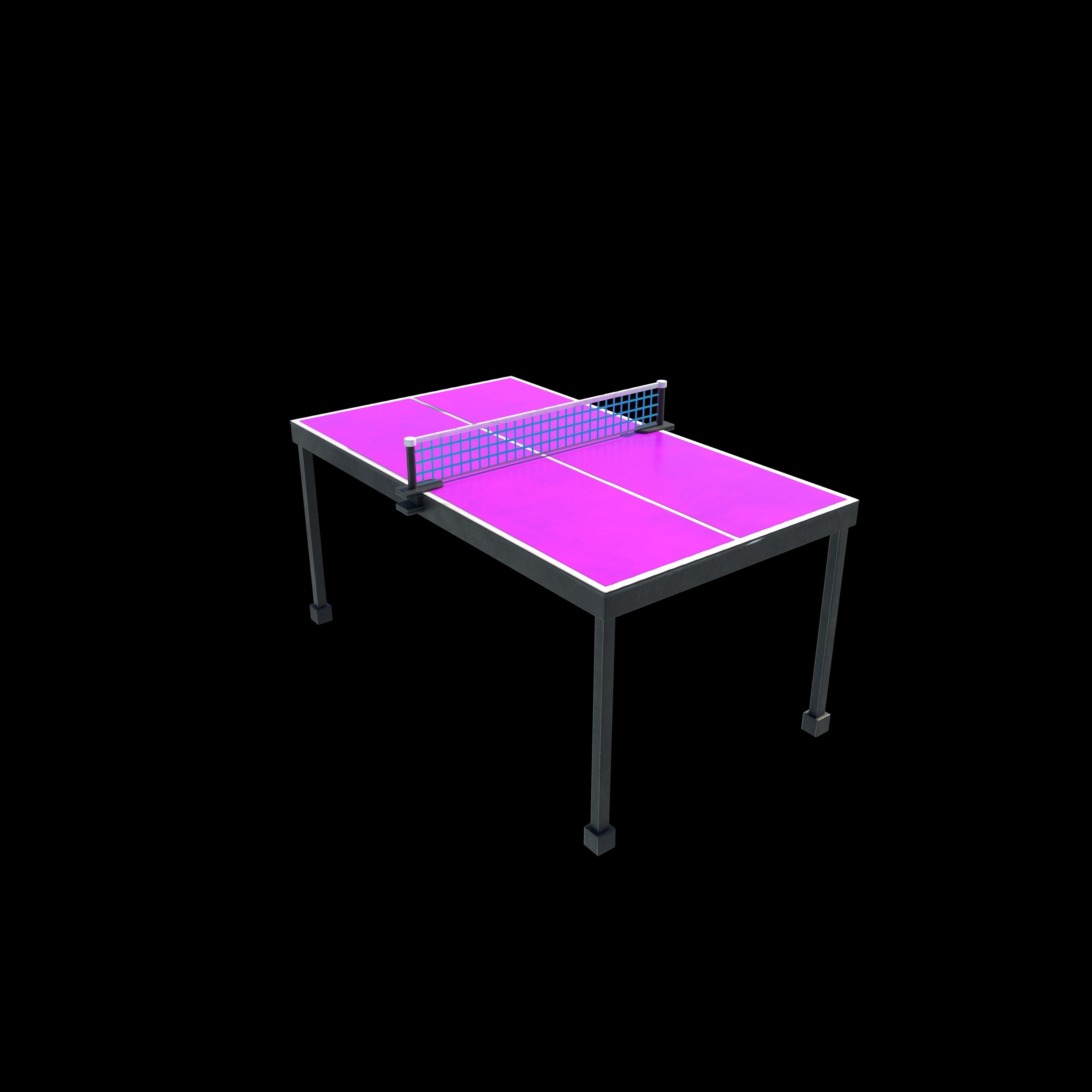 table tennis t 3D model_2