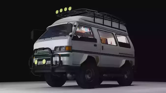 Adventure-Ready Off-Road Camper Van