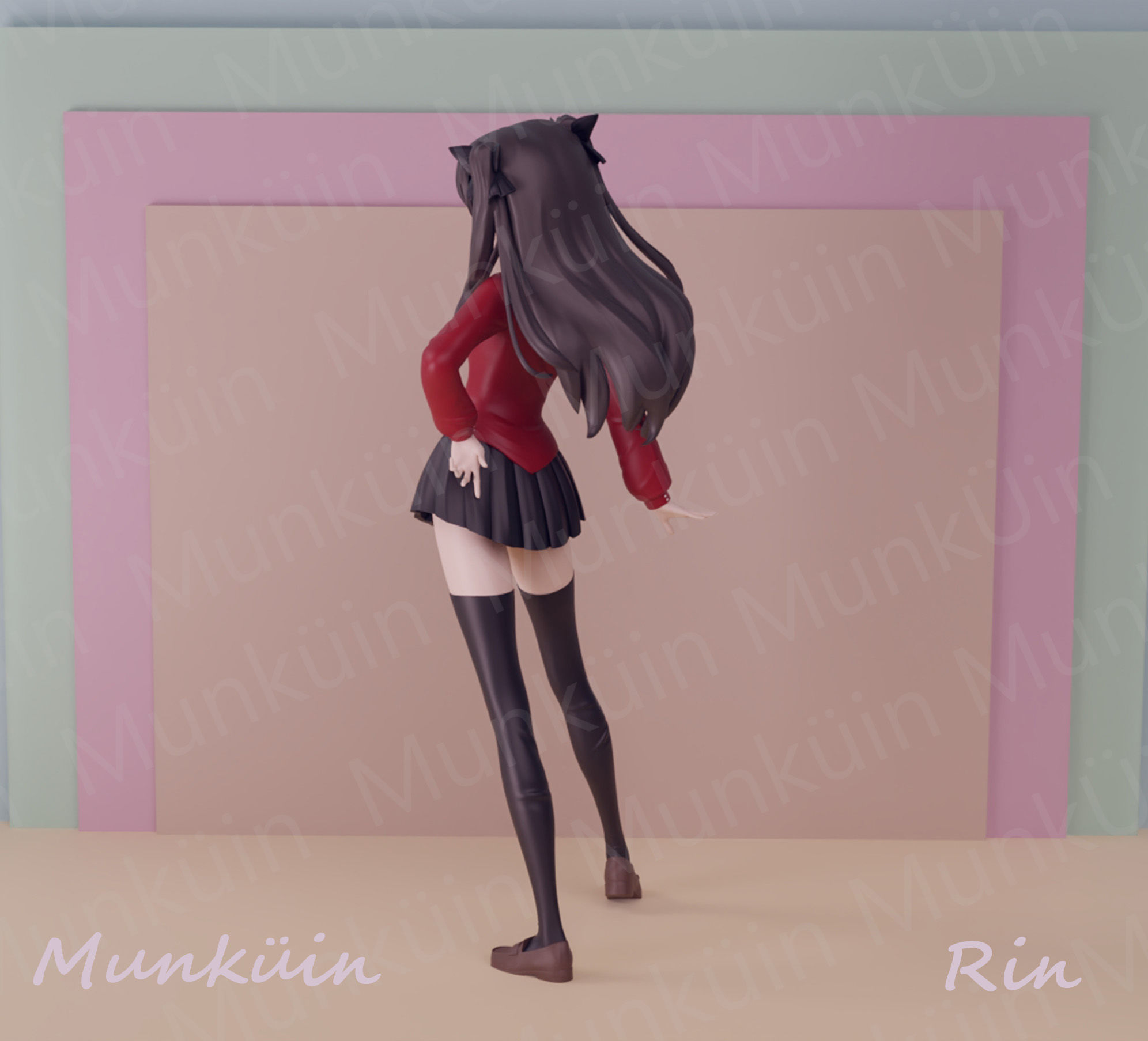 Rin Fan Art 3D print model_3