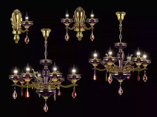 695 Melagro Osgona Collection of Vintage Lamps