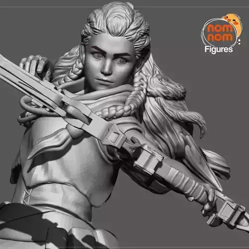 Aloy - Horizon Zero Dawn 3D print model