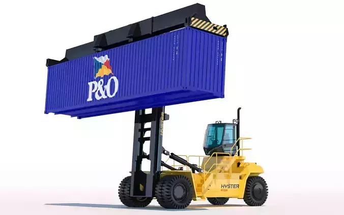 Hyster H1050 Container Handler 3D model