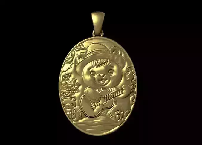 Cute Bear Pendant