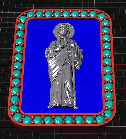 medalla de san juda 5 gramos 