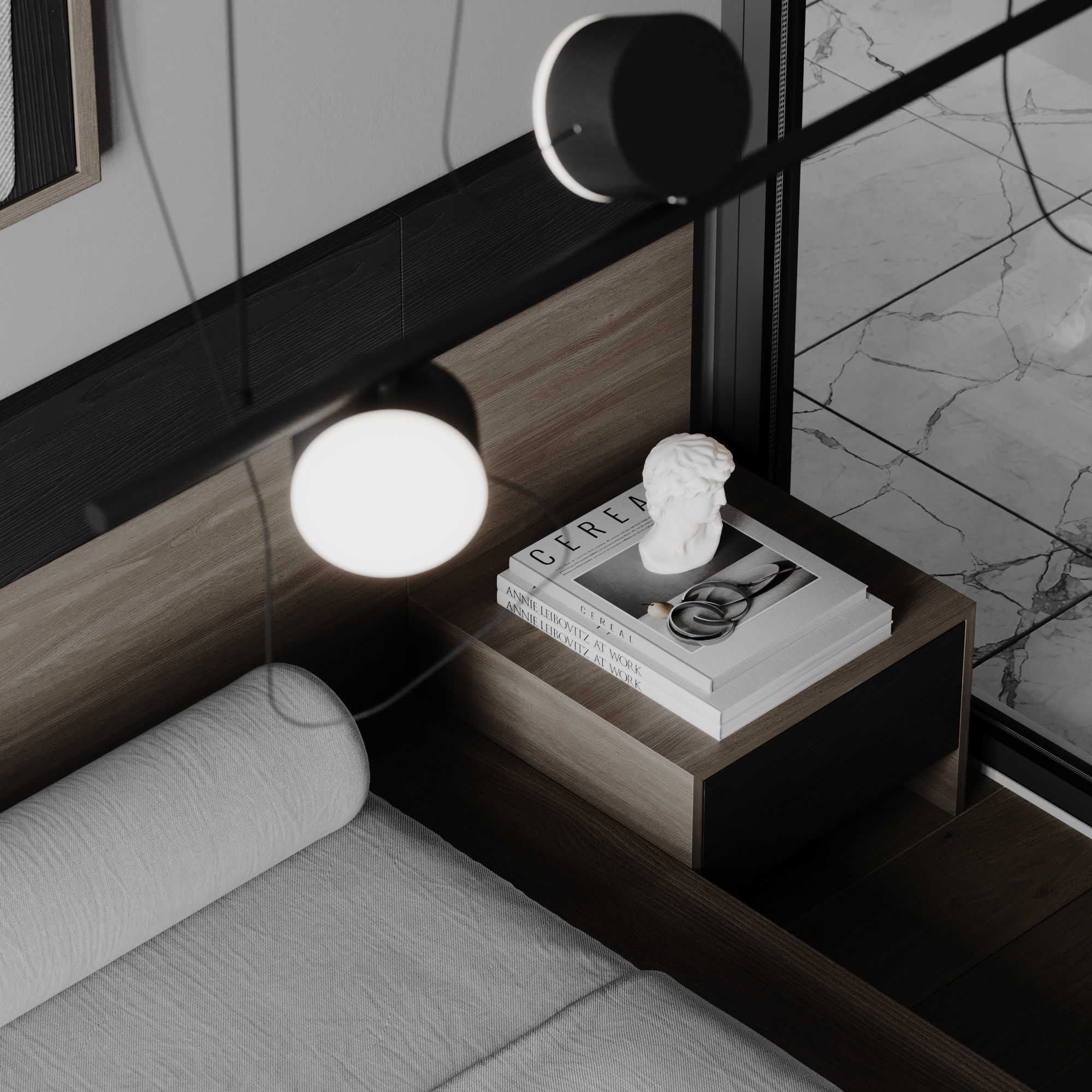 Cozy Apartment Low-poly 3D model_1