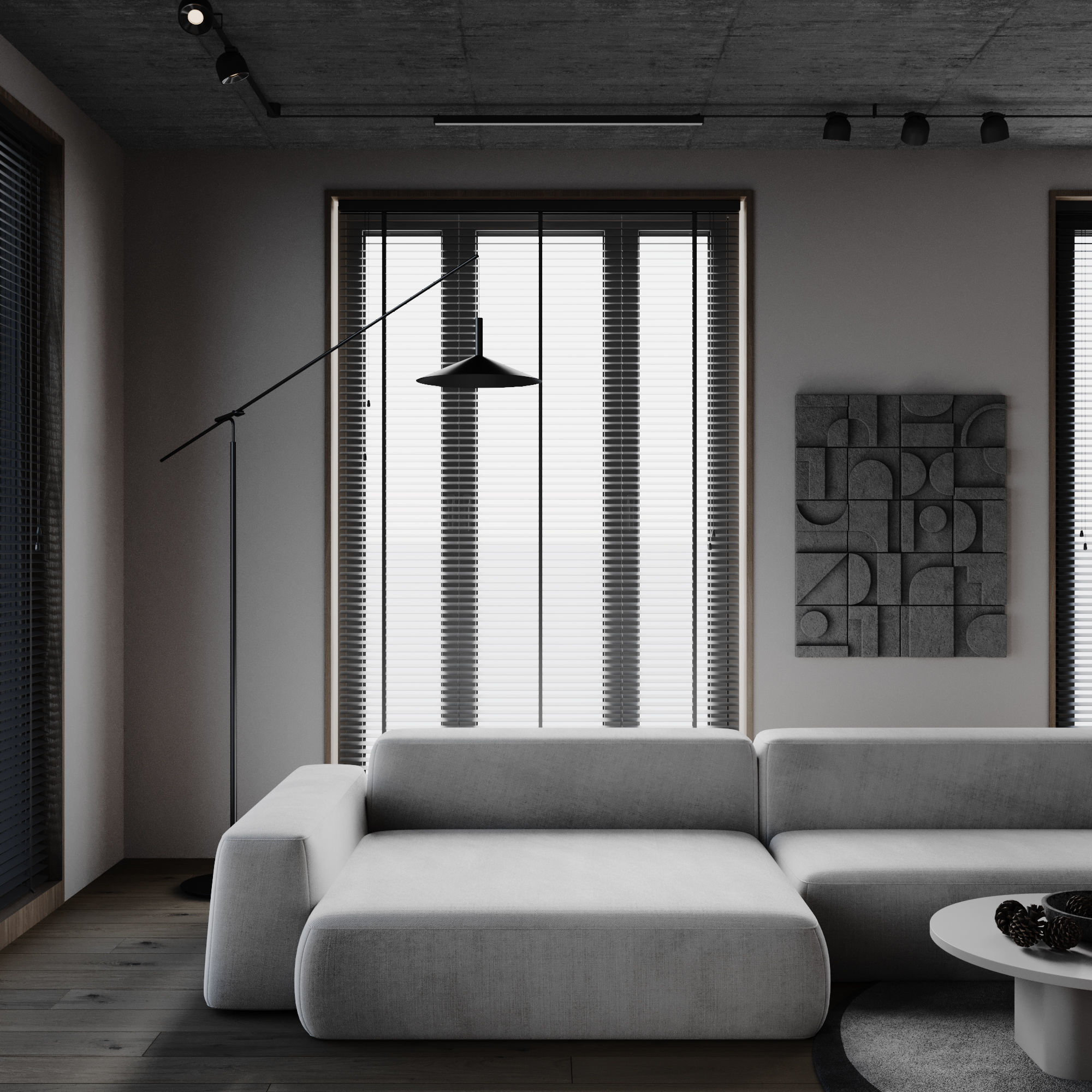 Cozy Apartment Low-poly 3D model_13