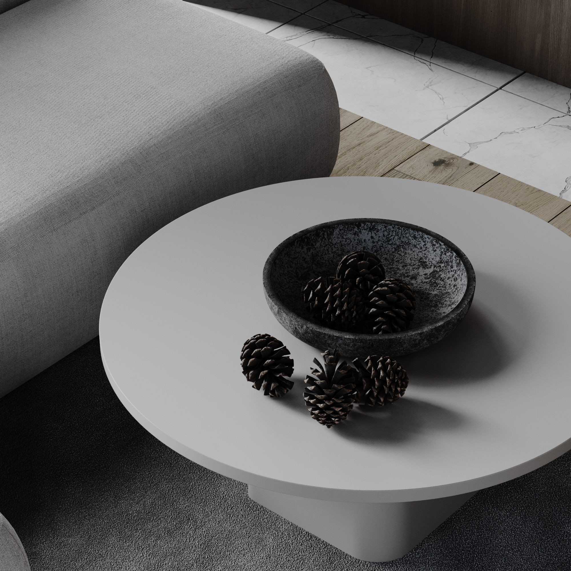 Cozy Apartment Low-poly 3D model_14