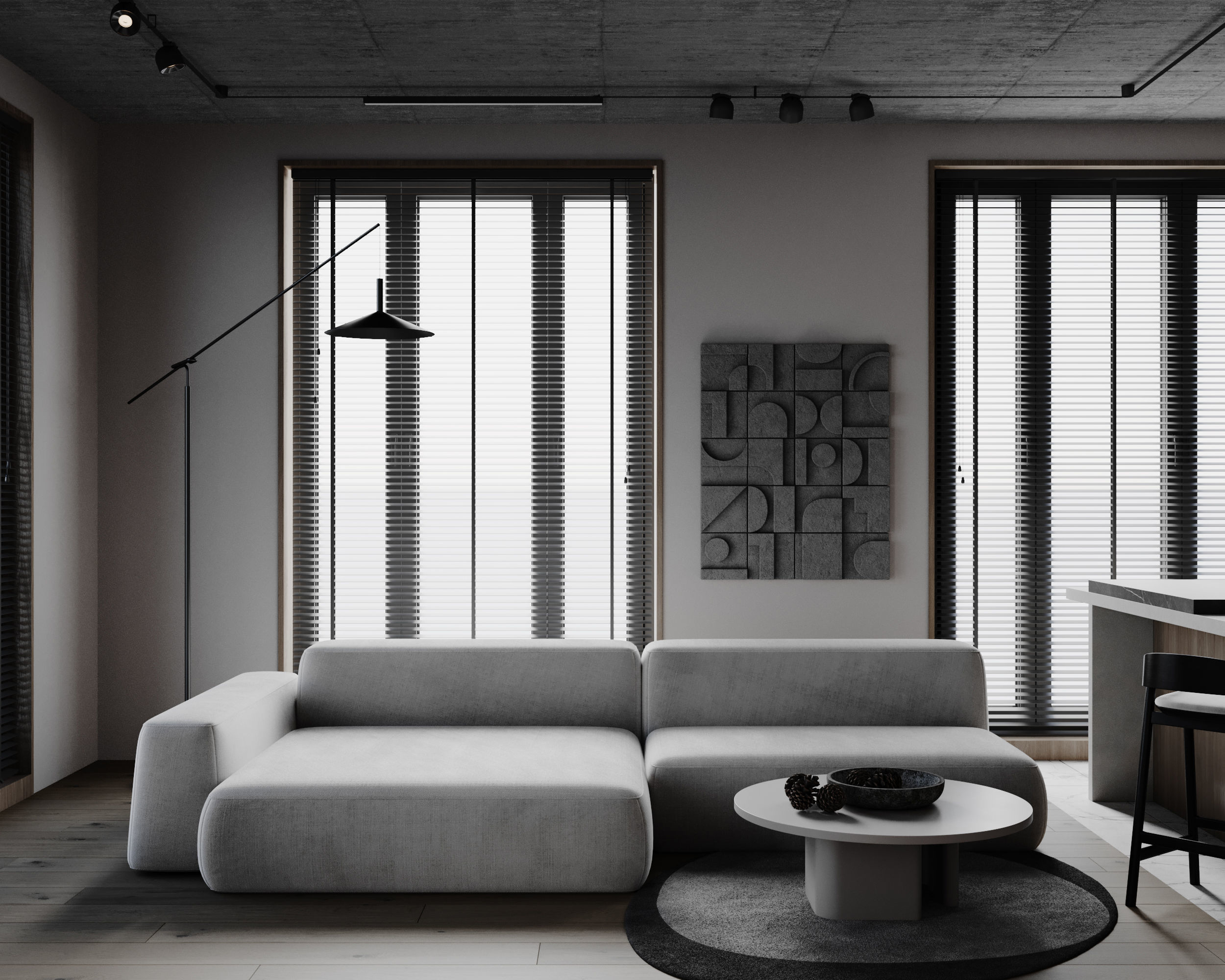 Cozy Apartment Low-poly 3D model_11