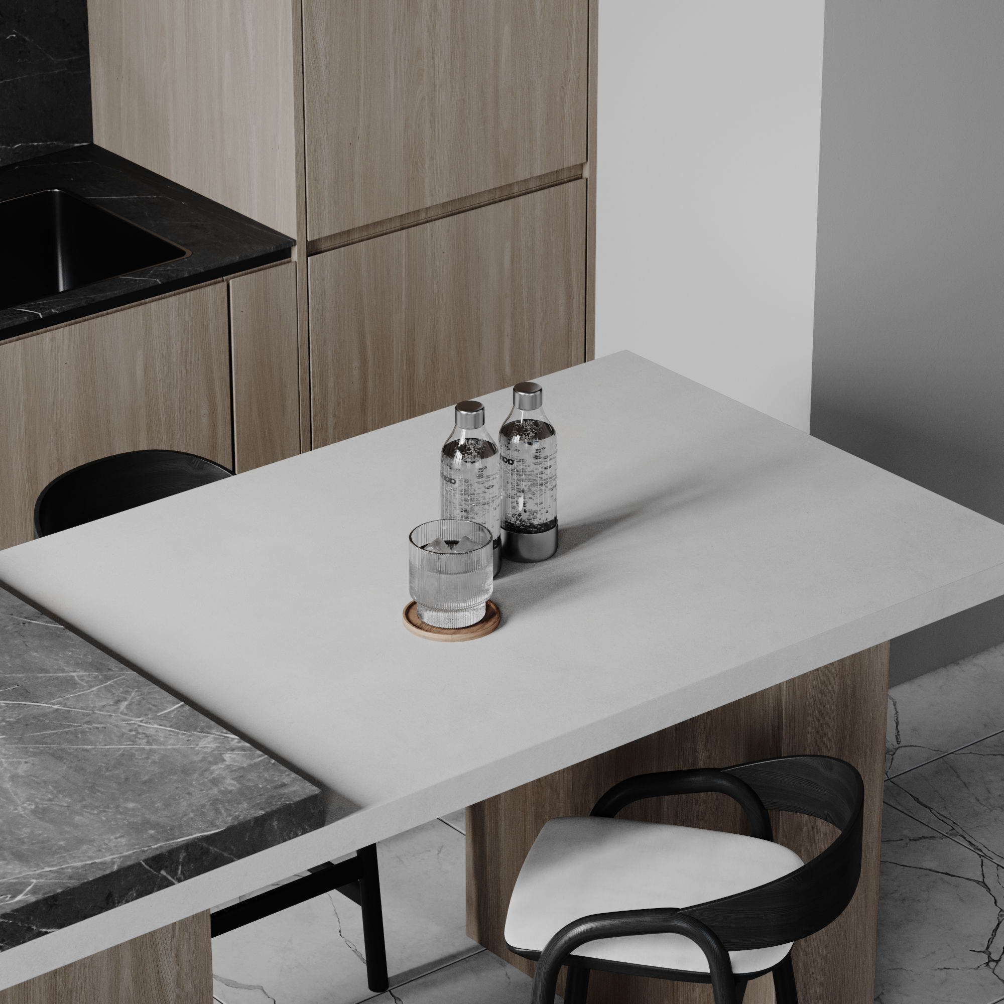 Cozy Apartment Low-poly 3D model_15