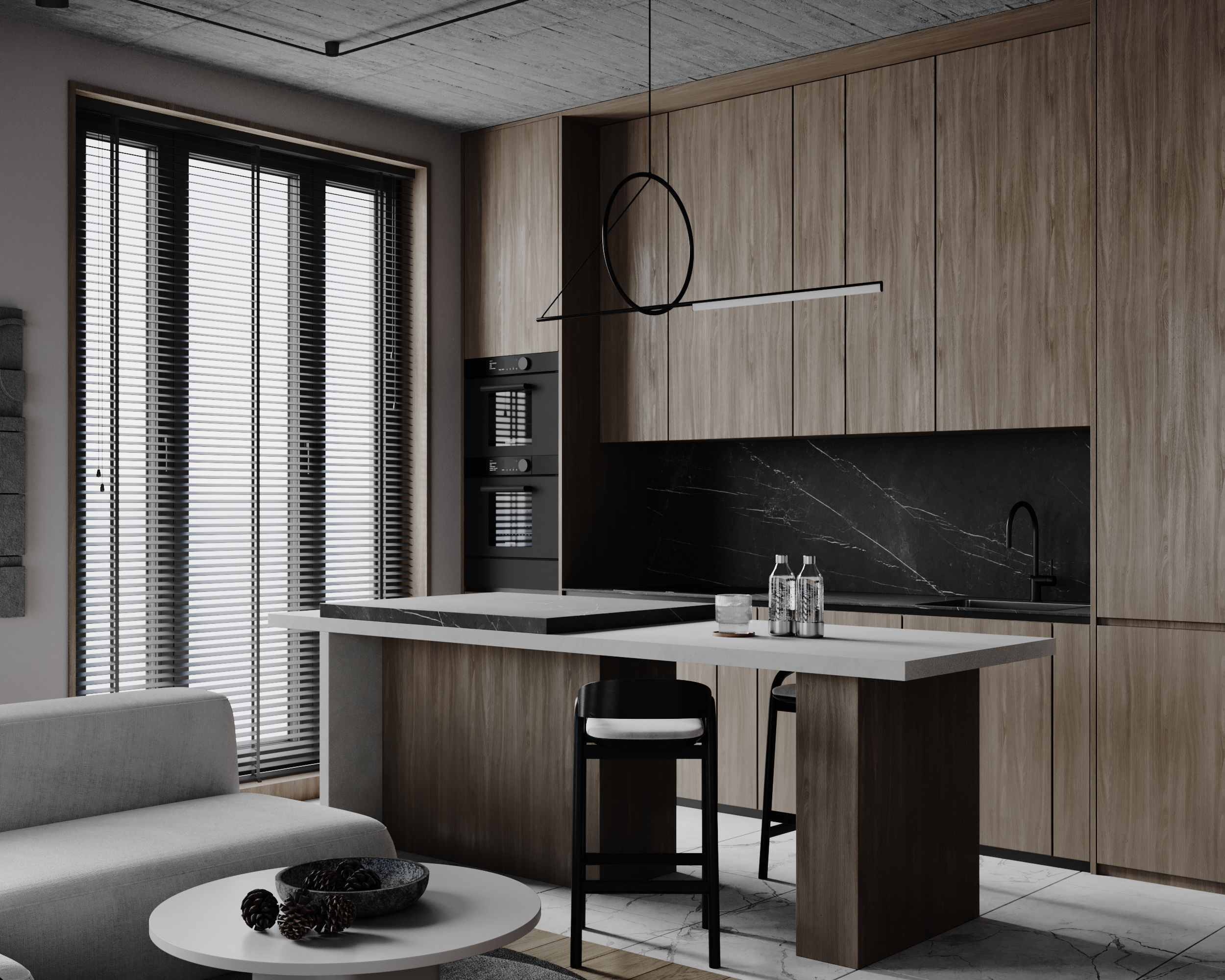 Cozy Apartment Low-poly 3D model_20