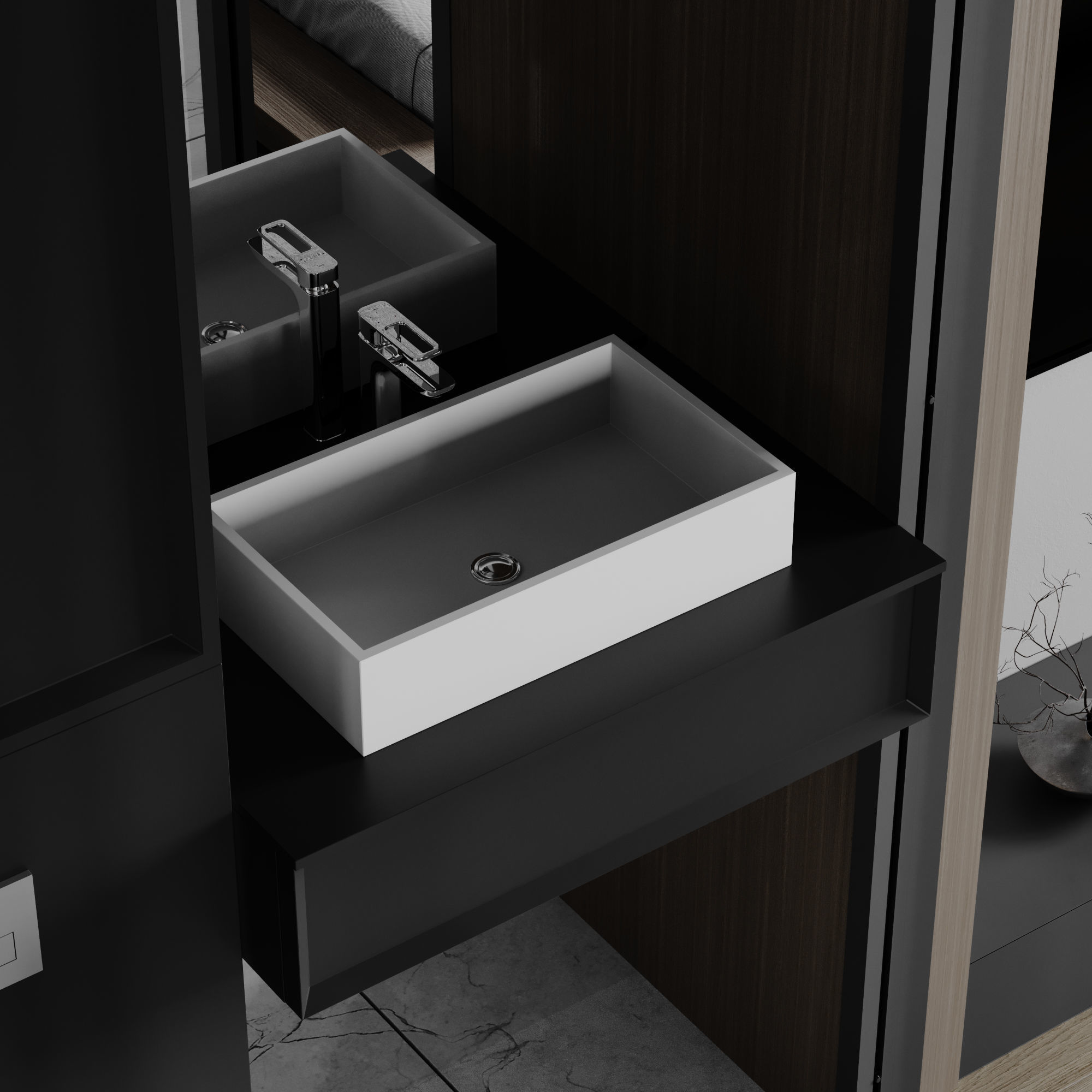 Cozy Apartment Low-poly 3D model_8