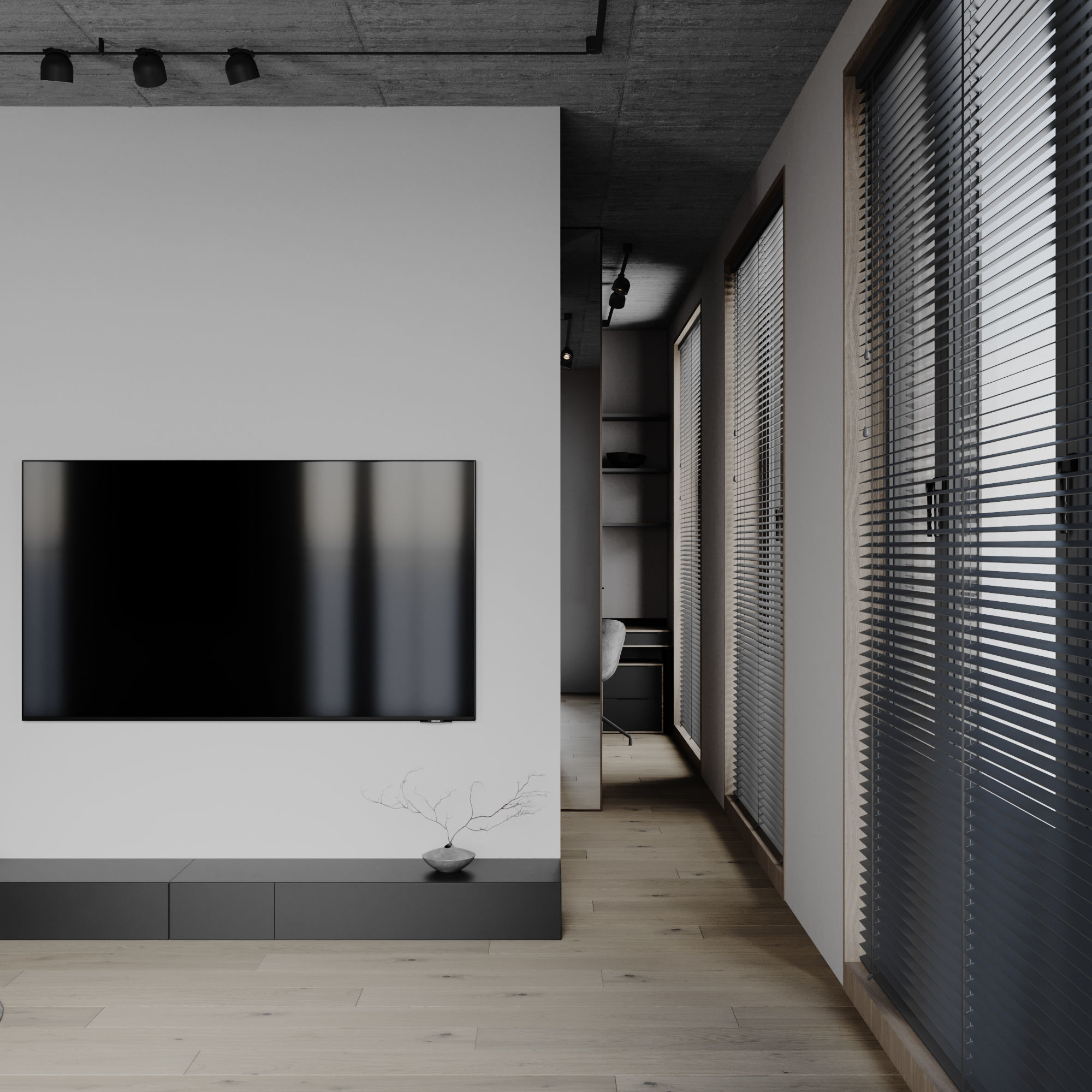 Cozy Apartment Low-poly 3D model_17